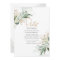 Gold Leaves Greenery Romantic Cute Bridal Shower