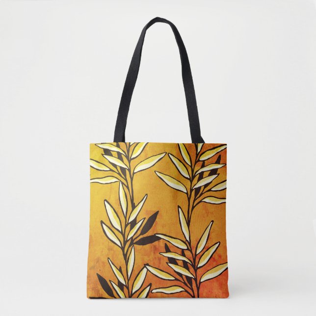 Gold Leaves Tote (Front)