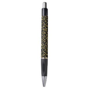 Gold Leopard, Gold Glitter, Leopard Pattern