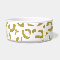 Gold Leopard, Gold Glitter, Leopard Print