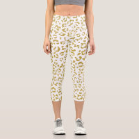 Gold Leopard, Gold Glitter, Leopard Print