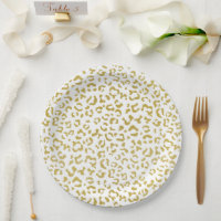 Gold Leopard, Gold Glitter, Leopard Print