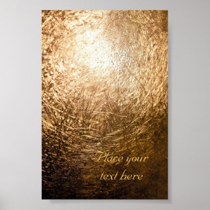 Gold Light 001 Poster
