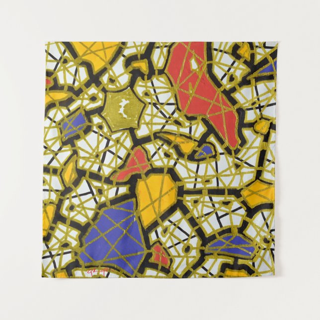 GOLD - Light & Elegance - GGAST Tapestry (Front)