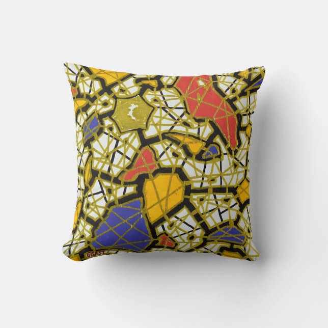 GOLD - Light & Elegance - GGAST - Throw Pillow (Front)