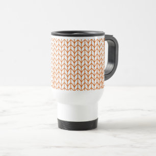 GOLD LINE KNIT Travel Mug