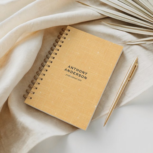 Gold Linen Texture with Subtle White Sparkle Planner (Creator Uploaded)