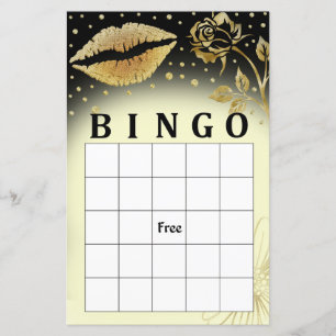 Gold Lips bingo game