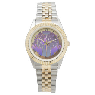 Gold Logo Watch