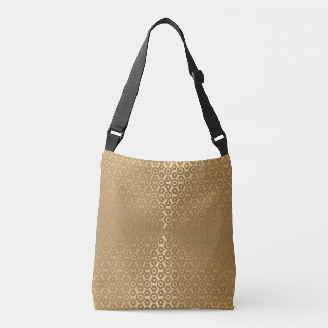 Gold Look Crossbody Bag (Front)