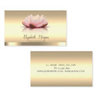 Gold Lotus Flower Yoga Instructor