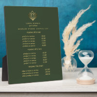 Gold Lotus  logo green | spa massage pricing