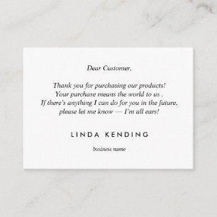Gold Lotus yoga Grey Thank you for your purchase Enclosure Card