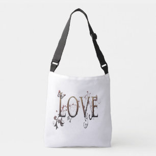 Gold Love Crossbody Bag