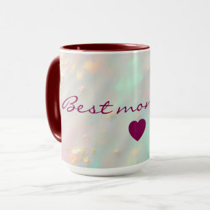 Gold Luxury Trendy Blush Pink Soft Mint Collection Mug