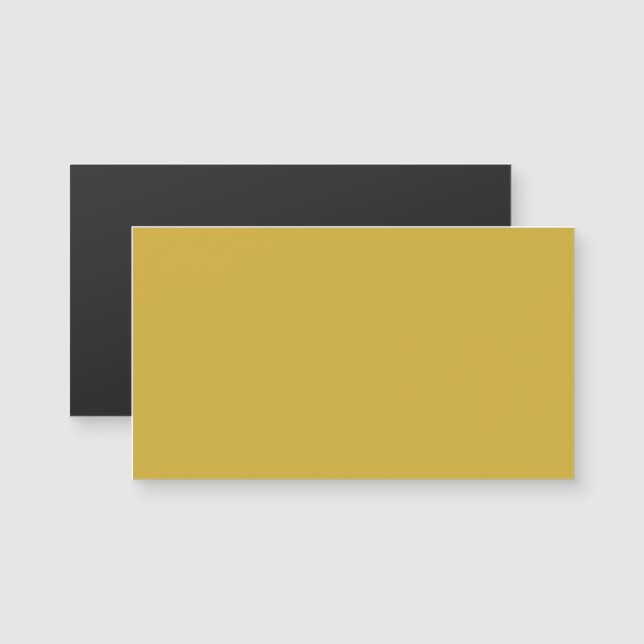 Gold Magnetic Business Card (Front/Back)