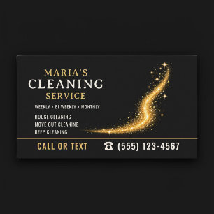 Gold Maid House Cleaning Service  Business Card