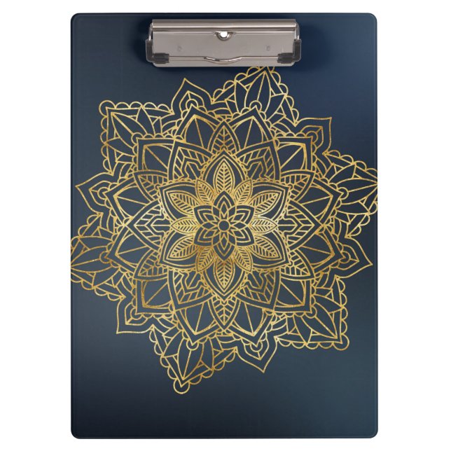 Gold Mandala Clipboard (Front)