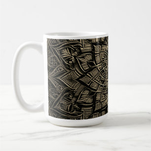 Gold Mandala  Coffee Mug