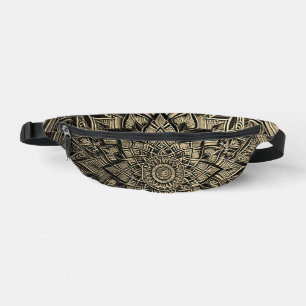 Gold Mandala Fanny Pack