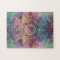 Gold Mandala Watercolor Colourful Nebula