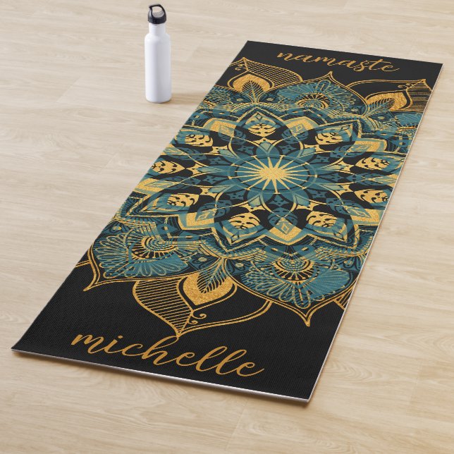 Gold Mandala Yoga Mat (In Situ)