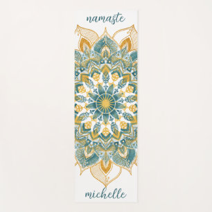 Gold Mandala Yoga Mat