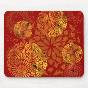 Gold Mandalas Mousepad