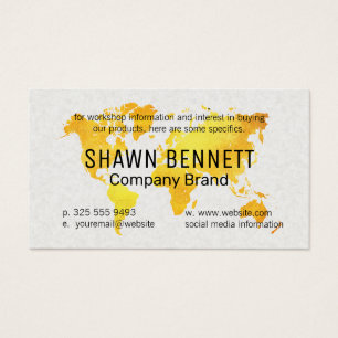 Gold Map of The World   Texture Background