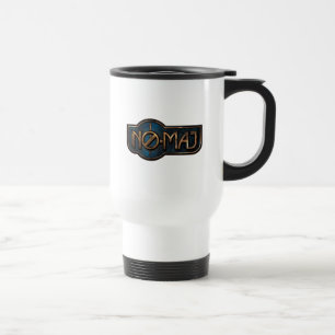 Gold & Marble NO-MAJ™ Badge Travel Mug