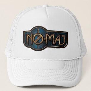Gold & Marble NO-MAJ™ Badge Trucker Hat