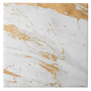 Gold Marble Pattern  Tile