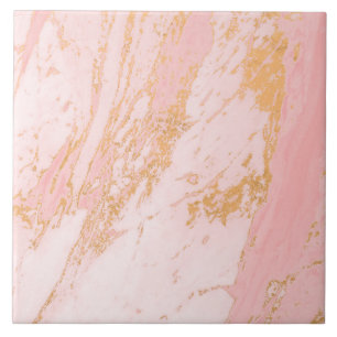 Gold Marble Pattern Tile