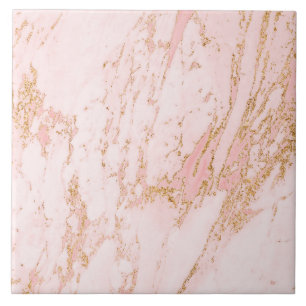 Gold Marble Pattern Tile