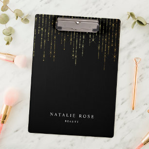 Gold Marquee Personalised Clipboard