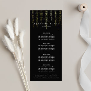 Gold Marquee   Pricing or Services Rack Card