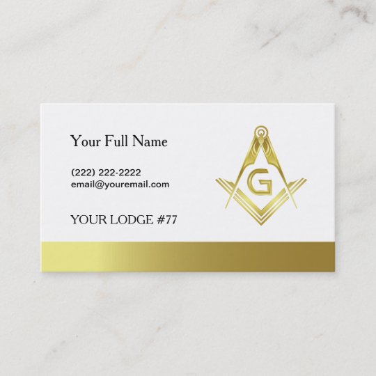 Masonic Business Cards - Gold Masonic Business Card Template | Freemasonry | Zazzle ... : Masonic dragons business card when it comes to your business, don't wait for opportunity, create it!