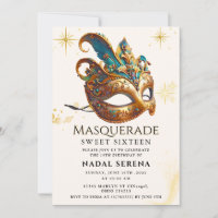 gold masquerade