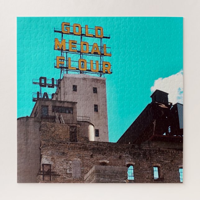 gold medal flour jigsaw puzzle (Vertical)