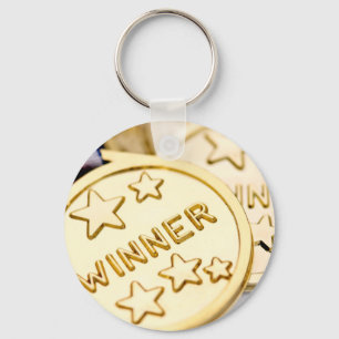 Gold Medal Key Ring