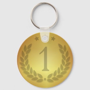 Gold medal key ring
