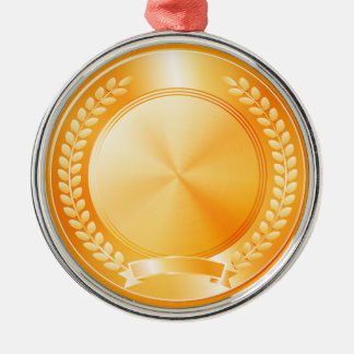 Gold Medal of Honour Metal Tree Decoration