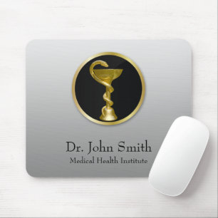 Gold Medical Hygieia Bowl Professional Mouse Mat