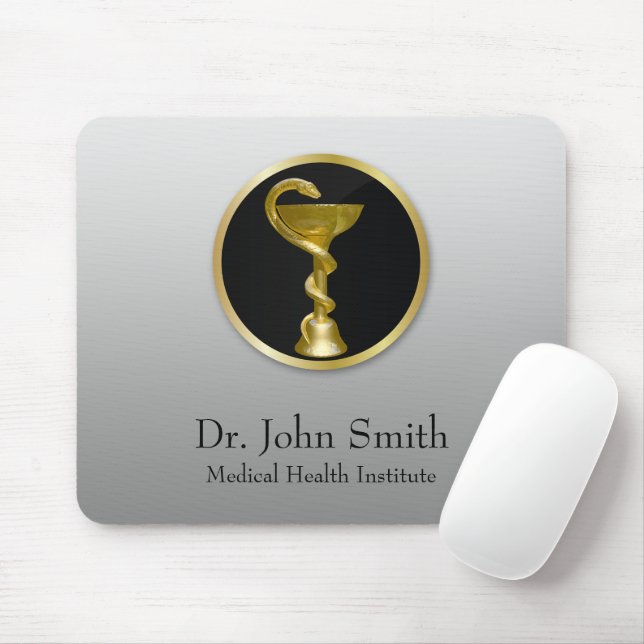 Gold Medical Hygieia Bowl Professional Mouse Mat (With Mouse)