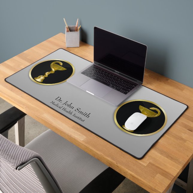 Gold Medical Hygieia Professional Bowl Desk Mat (Office 2)
