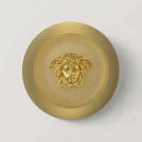 Gold Medusa Medallion