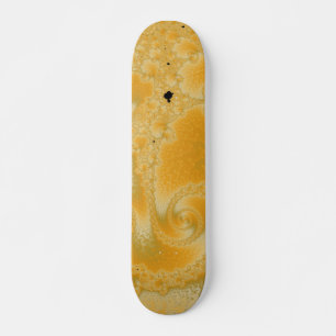 Gold Melt Skateboard