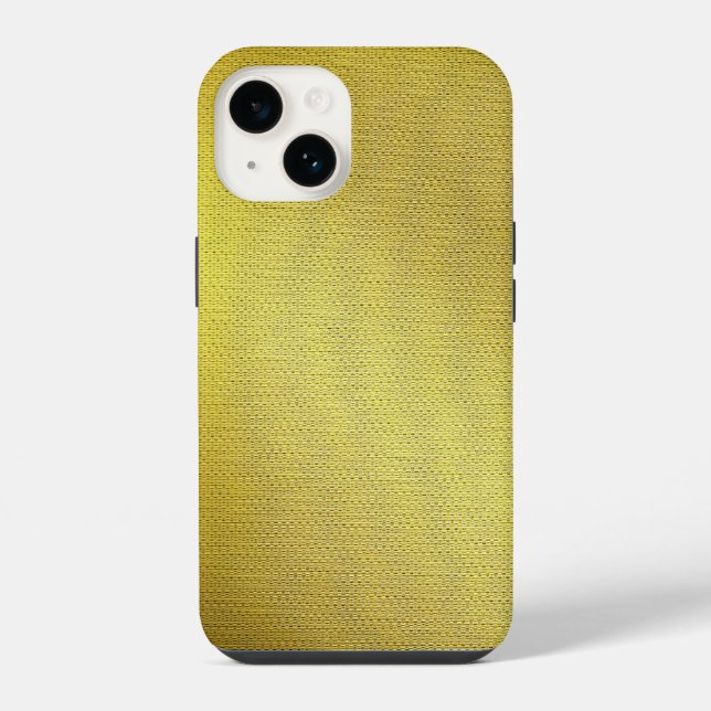 Gold Mesh iPhone Case (Back)