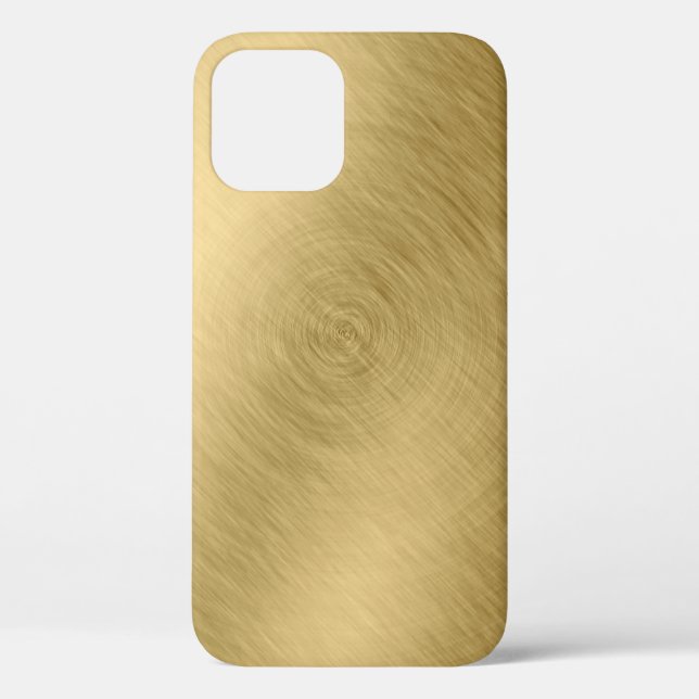 Gold metal brushed background or textureabstract,a Case-Mate iPhone case (Back)