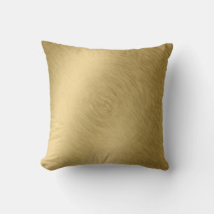 Gold metal brushed background or textureabstract,a cushion